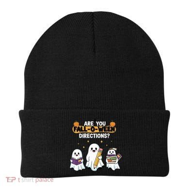 Are You Fall O Ween Directions Halloween Beanie