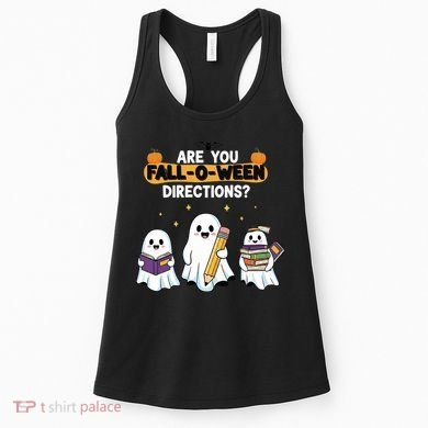 Are You Fall O Ween Directions Halloween Women's Tank Top