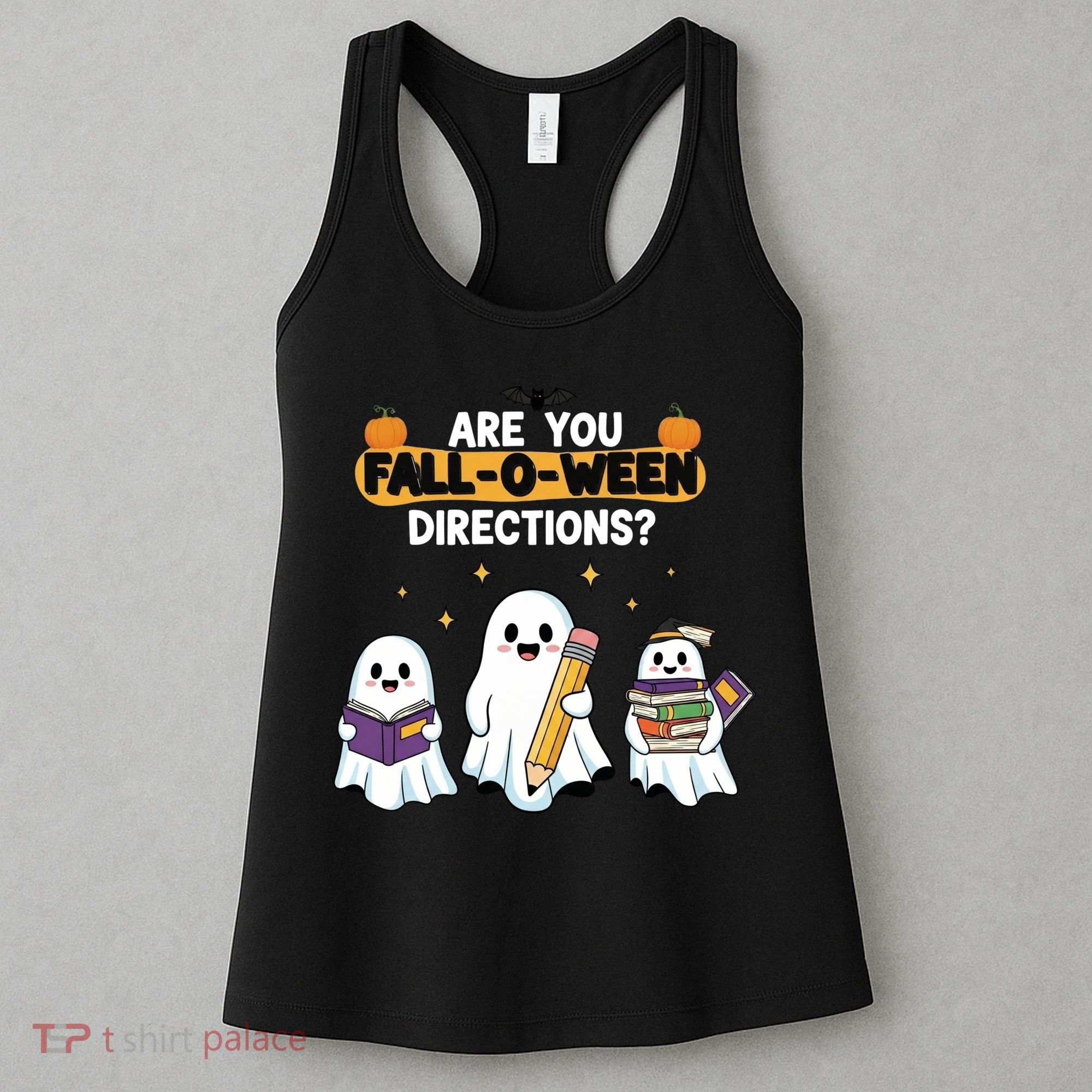 Are You Fall O Ween Directions Halloween Women's Tank Top