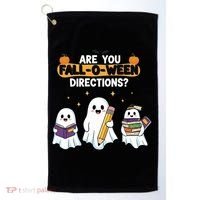 Are You Fall O Ween Directions Halloween Golf Towel thumb 0