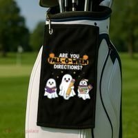 Are You Fall O Ween Directions Halloween Golf Towel thumb 2