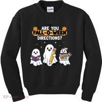 Are You Fall O Ween Directions Halloween Kids Sweatshirt thumb 0