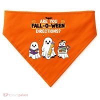 Are You Fall O Ween Directions Halloween USA-Made Doggie Bandana thumb 0