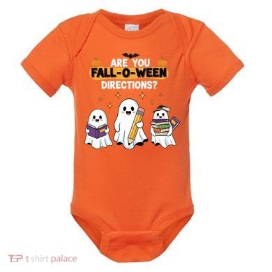 Are You Fall O Ween Directions Halloween Baby Bodysuit