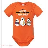 Are You Fall O Ween Directions Halloween Baby Bodysuit thumb 0