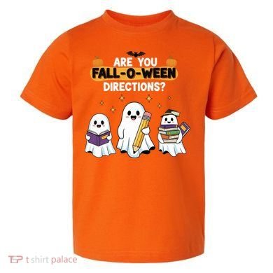 Are You Fall O Ween Directions Halloween Toddler T-Shirt