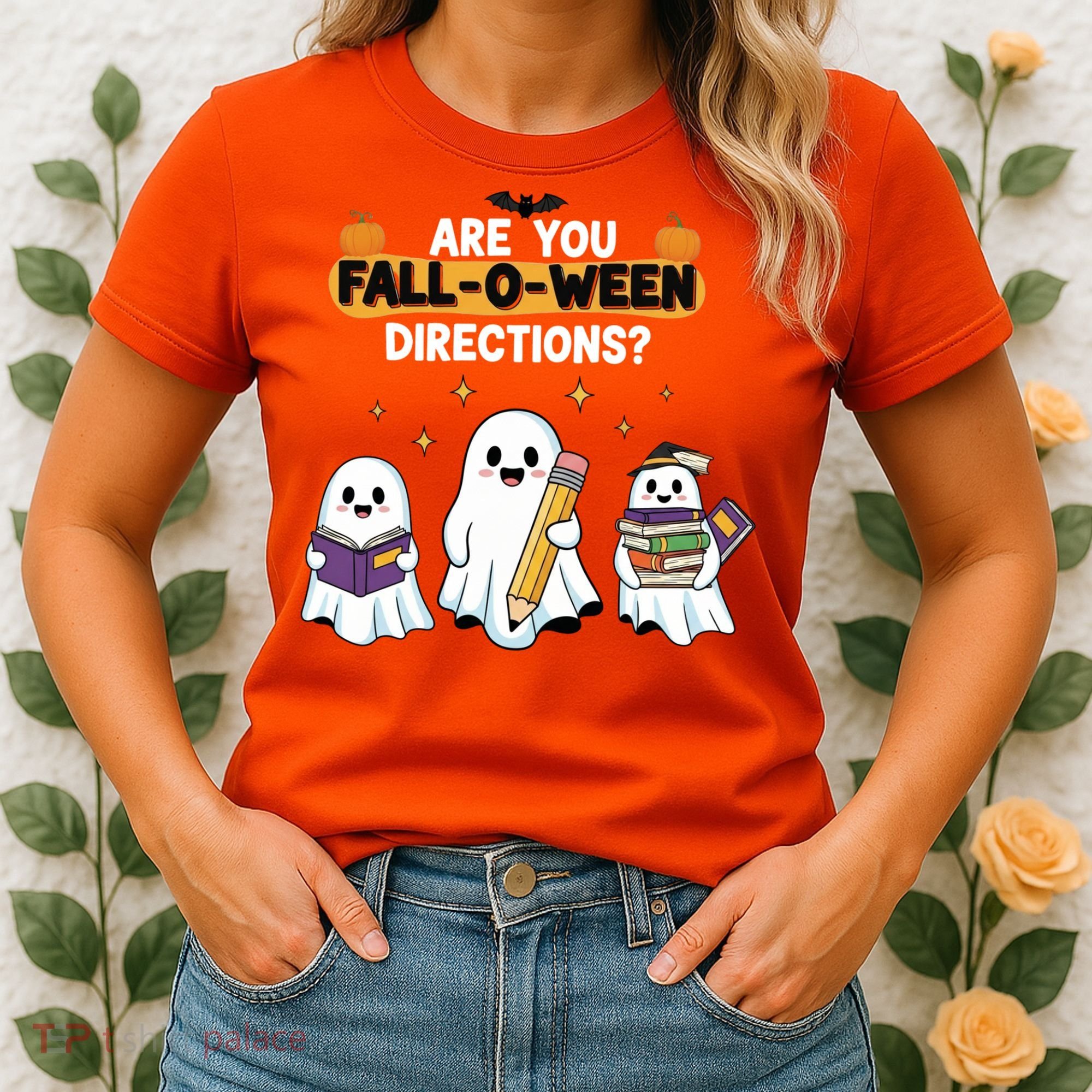 Are You Fall O Ween Directions Halloween Women's T-Shirt