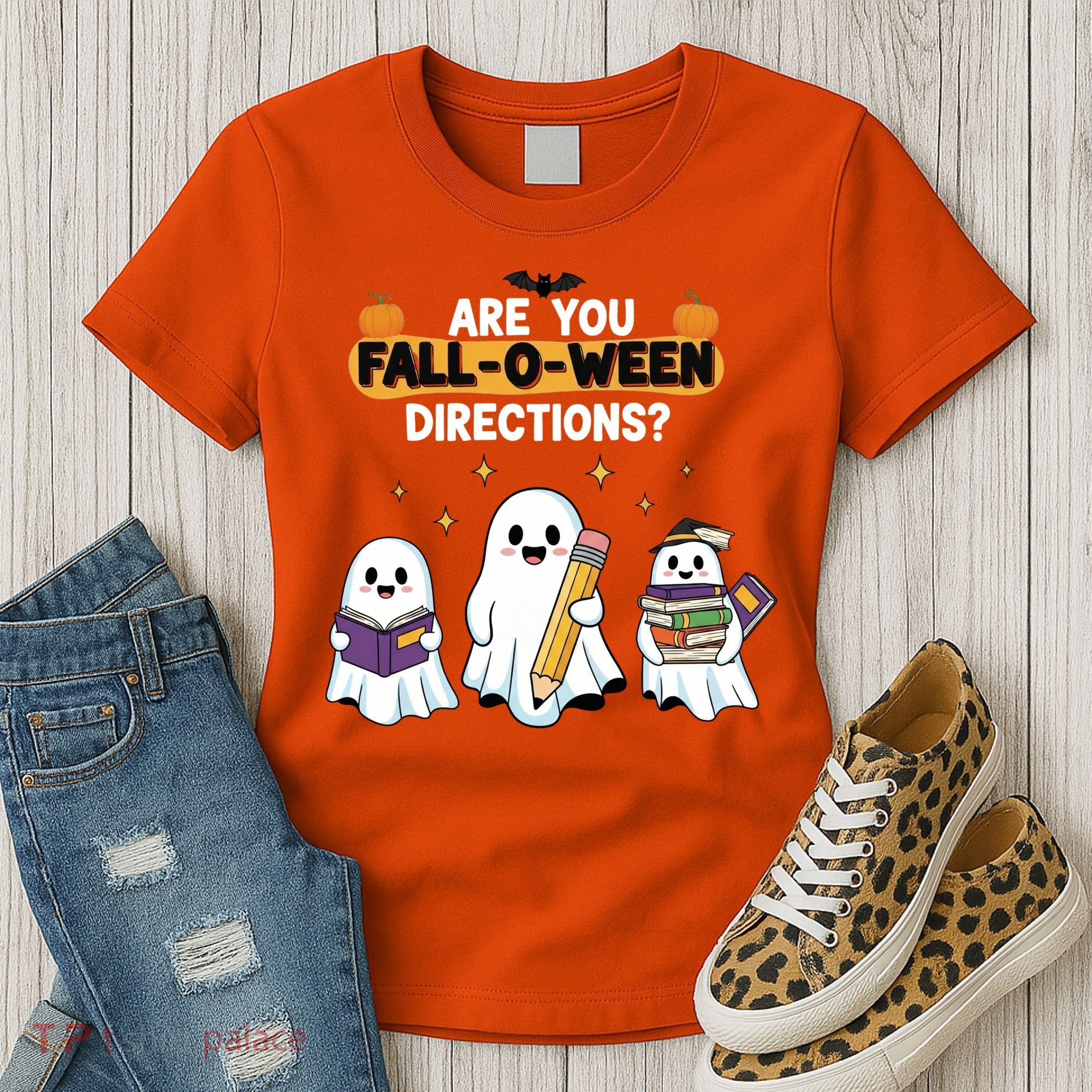 Are You Fall O Ween Directions Halloween Women's T-Shirt
