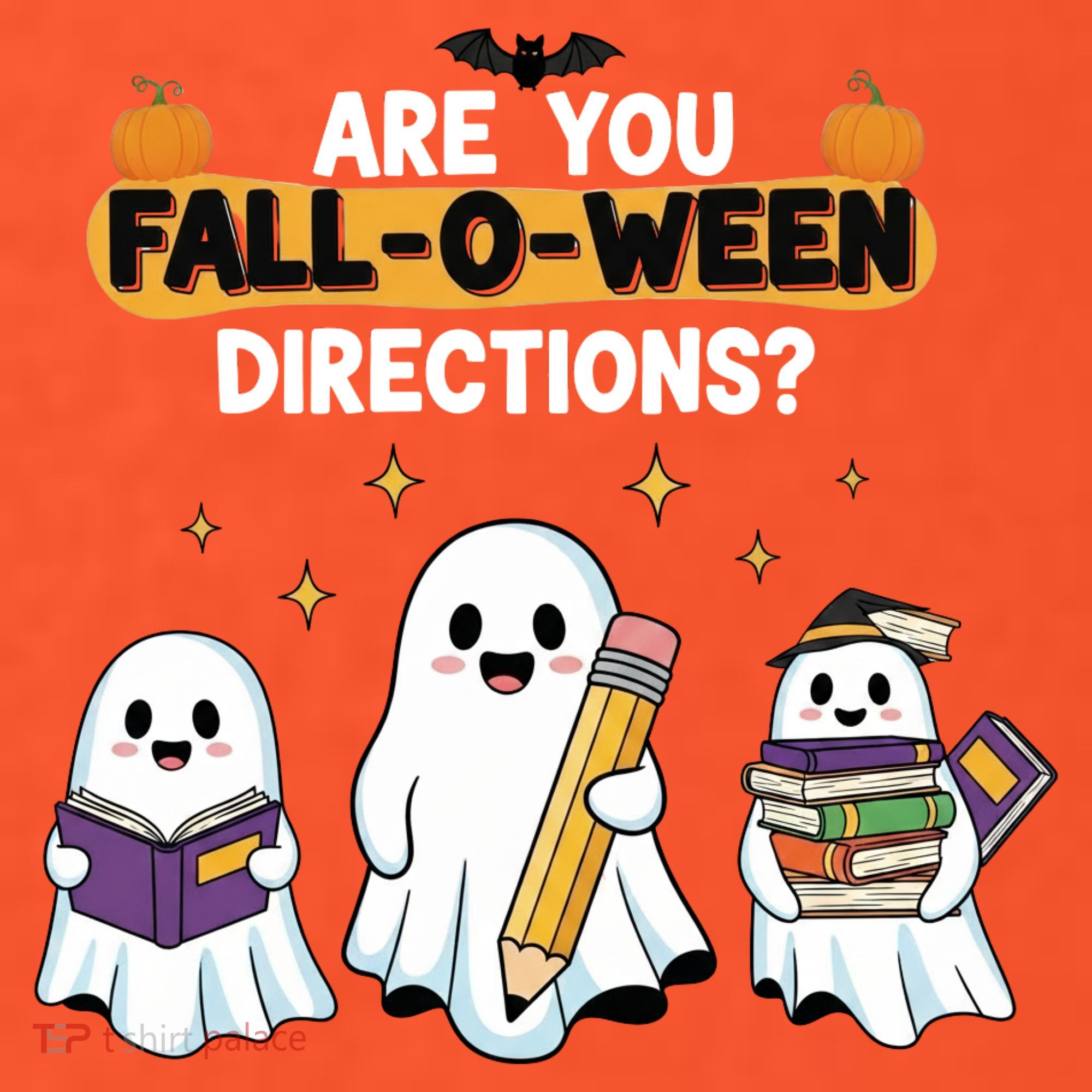 Are You Fall O Ween Directions Halloween Kids Hoodie