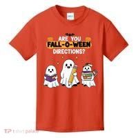 Are You Fall O Ween Directions Halloween Kids T-Shirt thumb 0
