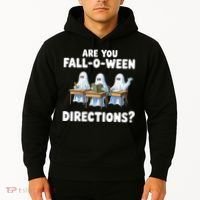 Are You Fall O Ween Directions Funny Teacher Halloween Ghosts Hoodie thumb 2