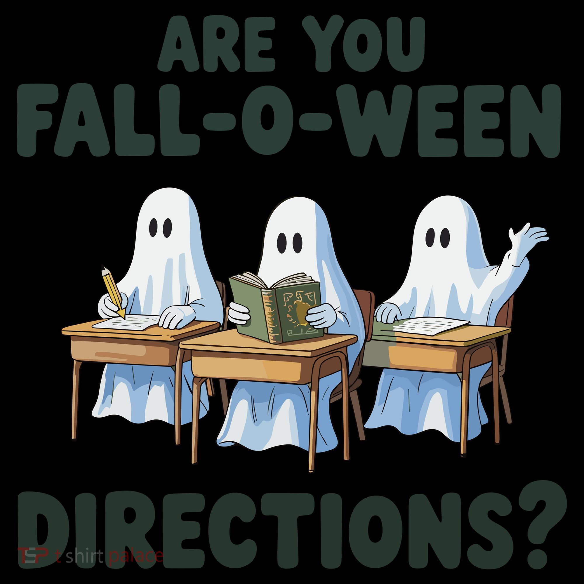 Are You Fall O Ween Directions Funny Teacher Halloween Ghosts Coffee Mug