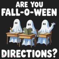 Are You Fall O Ween Directions Funny Teacher Halloween Ghosts Tumbler thumb 3