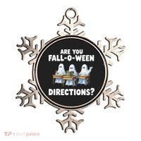 Are You Fall O Ween Directions Funny Teacher Halloween Ghosts Ornament thumb 0
