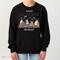 Are You Fallo Ween Directions Reading Ghost Halloween Teacher Women's Sweatshirt thumb 0