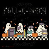 Are You Fallo Ween Directions Reading Ghost Halloween Teacher Coffee Mug thumb 5