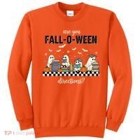 Are You Fallo Ween Directions Reading Ghost Halloween Teacher Sweatshirt thumb 0