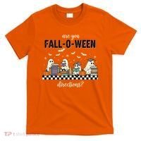 Are You Fallo Ween Directions Reading Ghost Halloween Teacher T-Shirt thumb 0