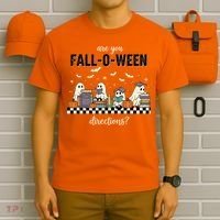 Are You Fallo Ween Directions Reading Ghost Halloween Teacher T-Shirt thumb 6