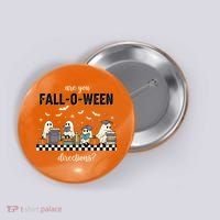 Are You Fallo Ween Directions Reading Ghost Halloween Teacher Button thumb 0
