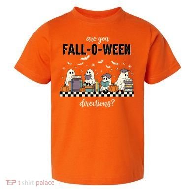 Are You Fallo Ween Directions Reading Ghost Halloween Teacher Toddler T-Shirt