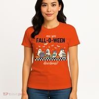 Are You Fallo Ween Directions Reading Ghost Halloween Teacher Women's T-Shirt thumb 4