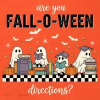 Are You Fallo Ween Directions Reading Ghost Halloween Teacher Kids Hoodie thumb 2