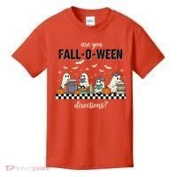 Are You Fallo Ween Directions Reading Ghost Halloween Teacher Kids T-Shirt thumb 0