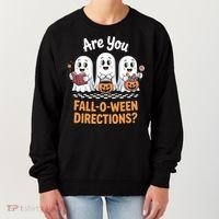 Are You Fall-O-Ween Directions Cute Halloween Teacher Ghost Women's Sweatshirt thumb 0