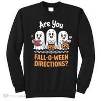 Are You Fall-O-Ween Directions Cute Halloween Teacher Ghost Sweatshirt thumb 0