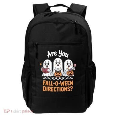 Are You Fall-O-Ween Directions Cute Halloween Teacher Ghost Backpack