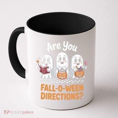Are You Fall-O-Ween Directions Cute Halloween Teacher Ghost Coffee Mug