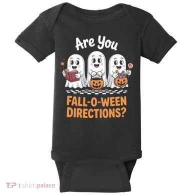 Are You Fall-O-Ween Directions Cute Halloween Teacher Ghost Baby Bodysuit