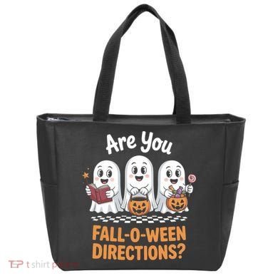Are You Fall-O-Ween Directions Cute Halloween Teacher Ghost Tote Bag