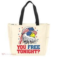 Are You Free Tonight 4th Of July Independence Day Bald Eagle Tote Bag thumb 0