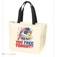 Are You Free Tonight 4th Of July Independence Day Bald Eagle Tote Bag thumb 3