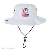 Are You Free Tonight 4th Of July Independence Day Bald Eagle Bucket Hat thumb 0
