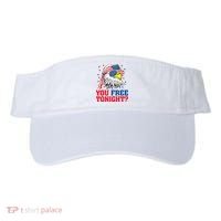 Are You Free Tonight 4th Of July Independence Day Bald Eagle Visor thumb 0