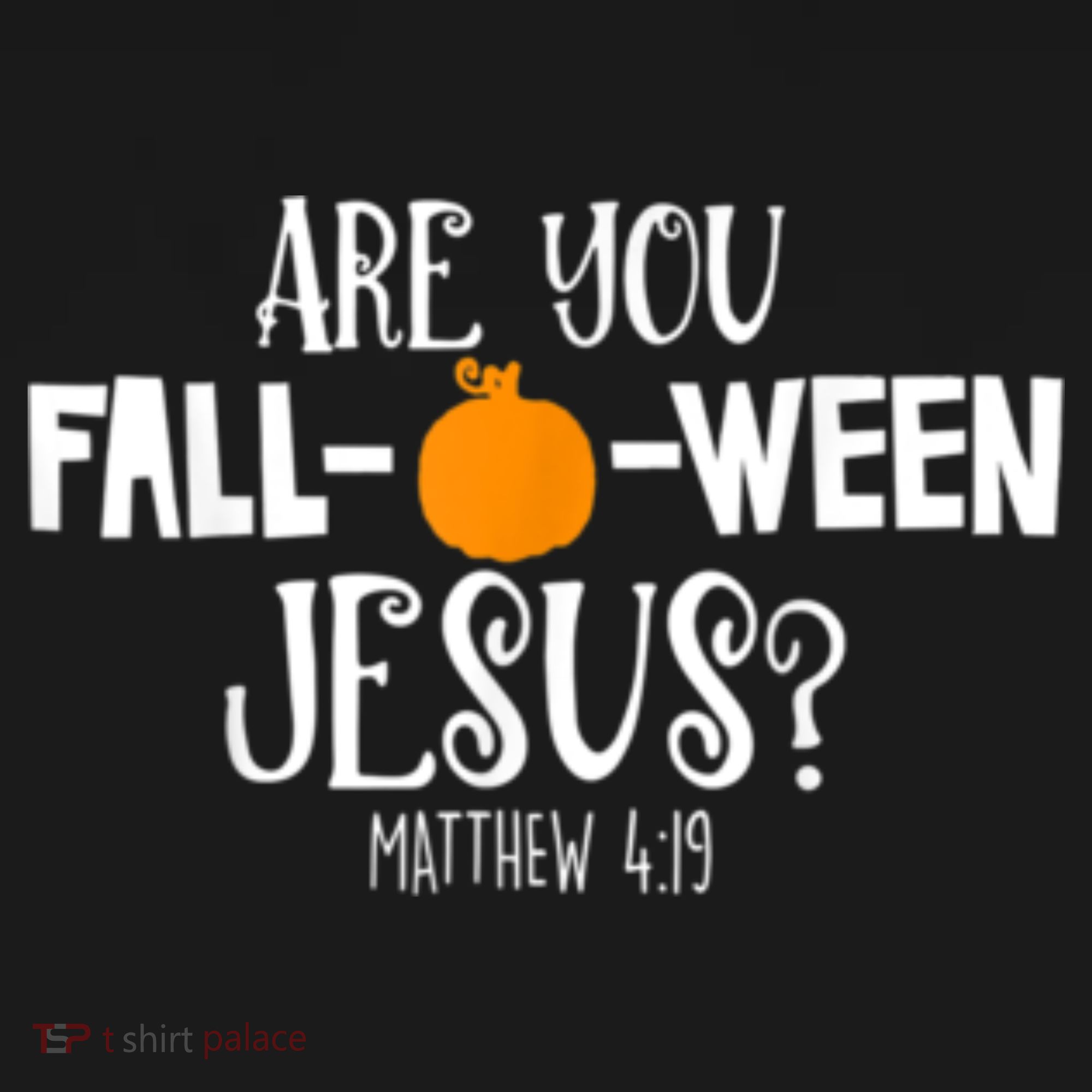 Are You Falloween Jesus Halloween Ornament