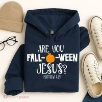 Are You Falloween Jesus Halloween Hoodie thumb 4