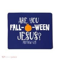 Are You Falloween Jesus Halloween Mousepad thumb 0