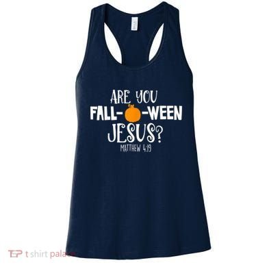 Are You Falloween Jesus Halloween Women's Tank Top