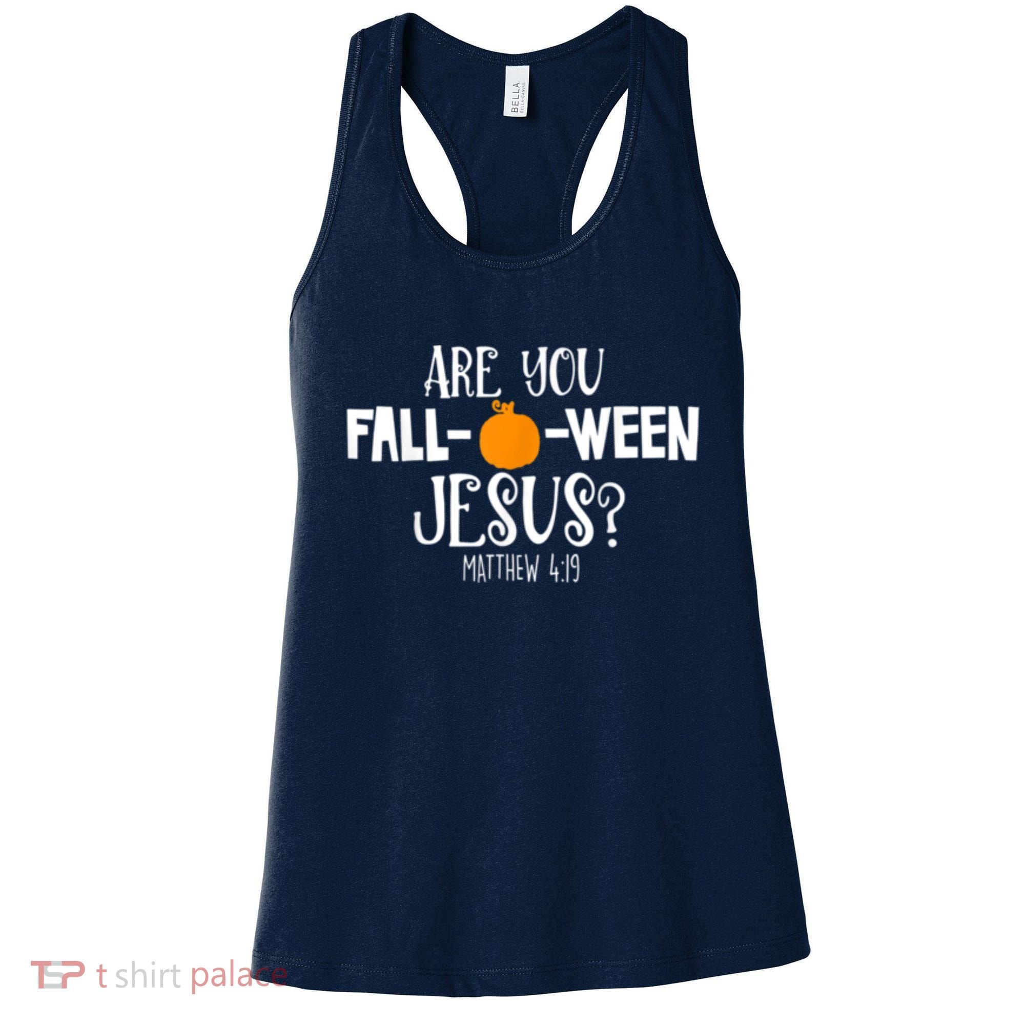 Are You Falloween Jesus Halloween Women's Tank Top
