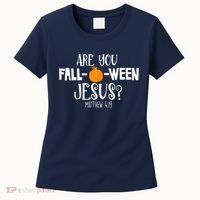Are You Falloween Jesus Halloween Women's T-Shirt thumb 0