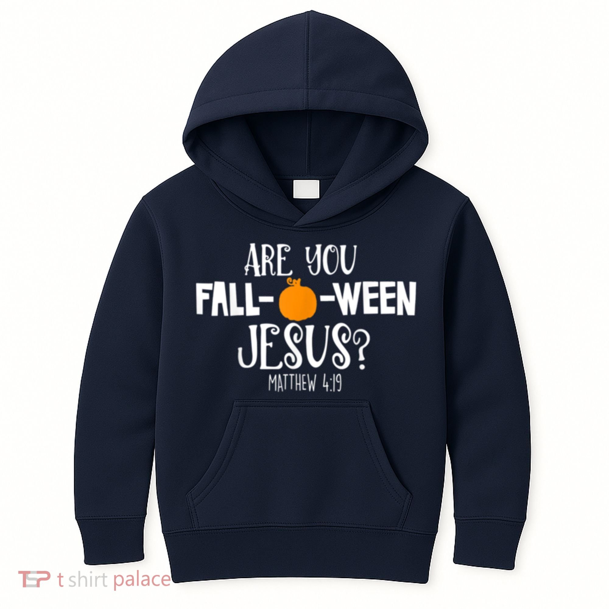 Are You Falloween Jesus Halloween Kids Hoodie