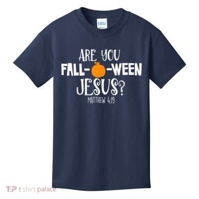 Are You Falloween Jesus Halloween Kids T-Shirt