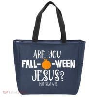 Are You Falloween Jesus Halloween Tote Bag thumb 0