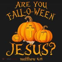 Are You Fall O Ween Jesus Christian Halloween Pumpkin Women's Hoodie thumb 2