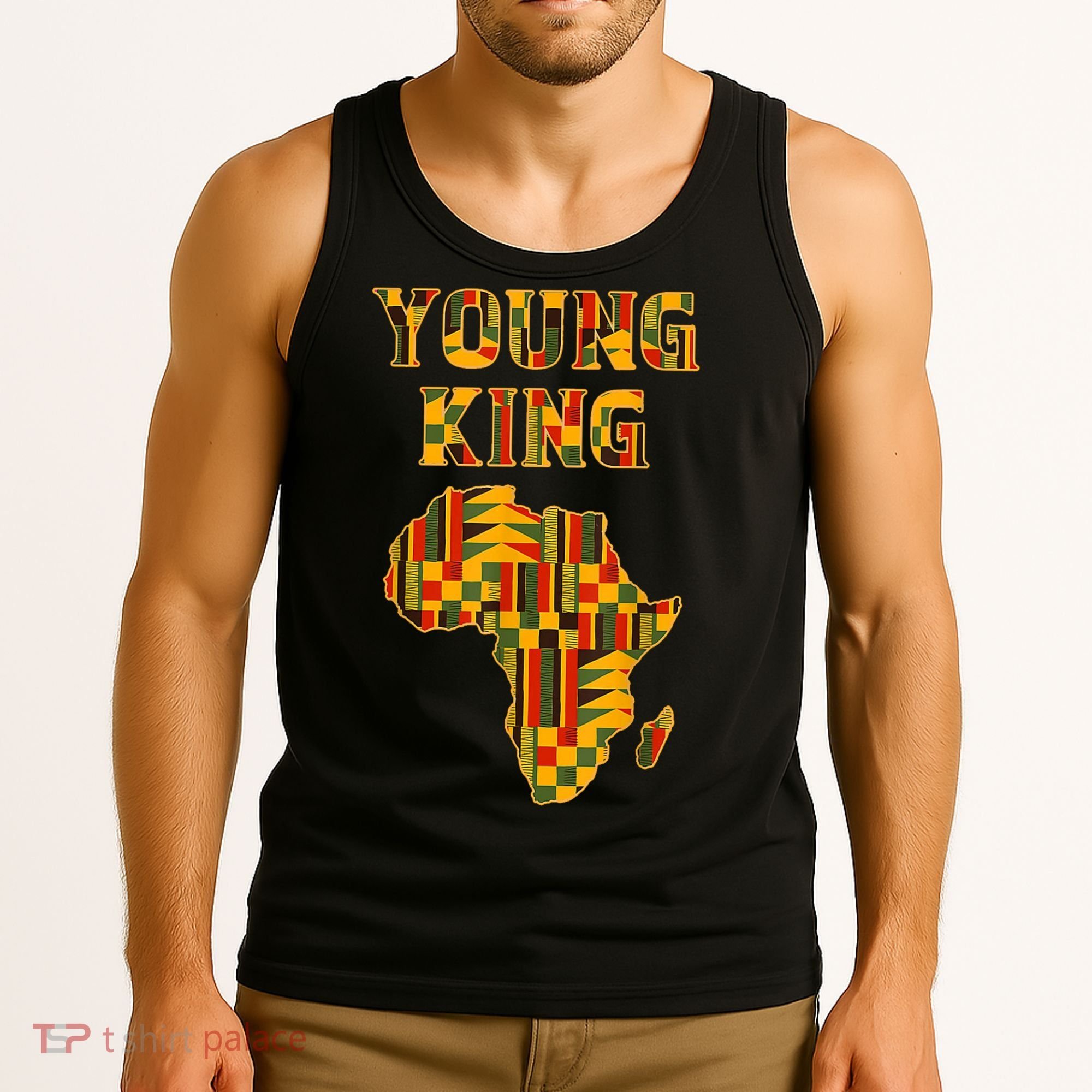 African Young King Tank Top