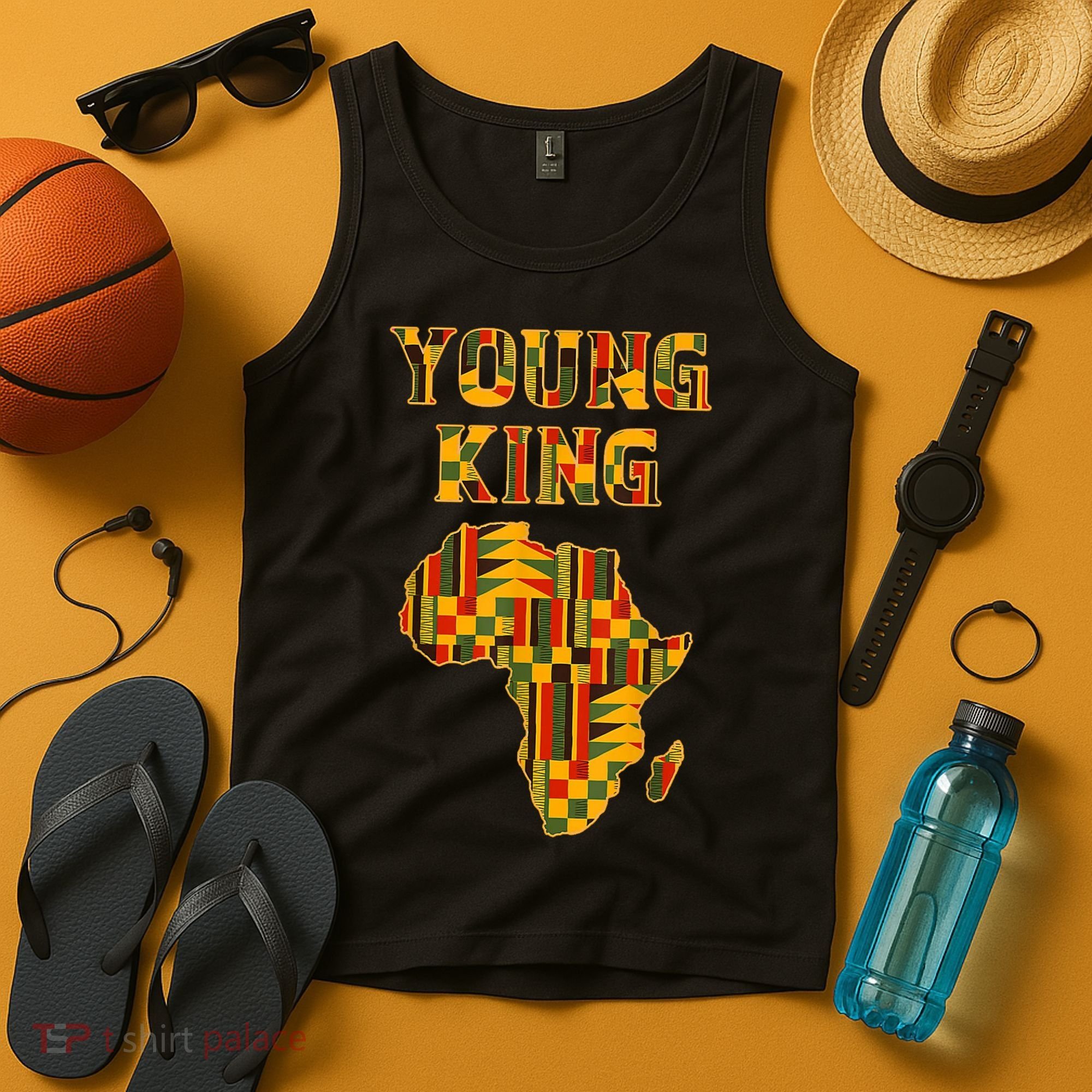 African Young King Tank Top